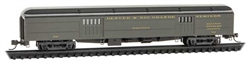 Micro Trains 147 00 390 N 70' Heavyweight Baggage Car DRGW #742