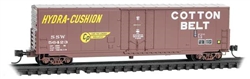 Micro Trains 181 00 291 N 50' Boxcar 8' Plug Door No Roofwalk Short Ladders Cotton Belt SSW #56423