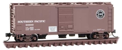 Micro Trains 020 00 247 N 40' Single Door Boxcar with Add On Roof Hatches and Hopper Outlets Southern Pacific 90600