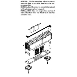 Micro Trains 499 55 905 Roofwalks 40' PS 1 Boxcars Pkg(12)