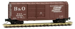 Micro Trains 501 00 291 Z 40' Double Door Boxcar Baltimore & Ohio 294201