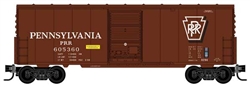 Micro Trains 503 00 231 Z 40' Single Door Boxcar No Roofwalk Pennsylvania Railroad 605360