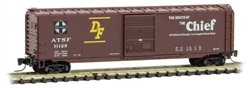 Micro Trains 505 00 412 50' Single Door Boxcar Santa Fe 11129