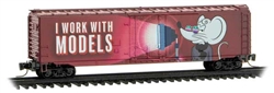 Micro-Trains 507 00 690 Z 50' Plug-Door Boxcar Valentines Day 2021