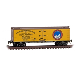 Micro-Trains 518 00 863 Z 40' Wood-Sheathed Ice Reefer Nye & Nissen's NNRX #1005