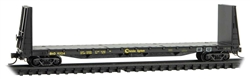 Micro Trains 054 00 300 N 61' 8" Bulkhead Flatcar Chessie System B&O #9324 