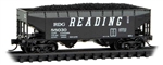 Micro-Trains 055 00 631 N 33' 2-Bay Offset-Side Hopper Reading #88030