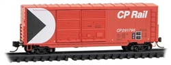 Micro Trains 068 00 540 N 40' Double-Door Boxcar No Roofwalk & High Ladders Canadian Pacific #291796 Multimark Logo