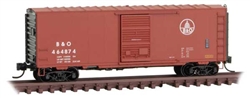 Micro-Trains 073 00 290 N 40' Single-Door Boxcar No Roofwalk Baltimore & Ohio 464874