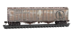 Micro Trains 098 44 210 N 50' Airslide Covered Hopper Great Northern #71683 Weathered