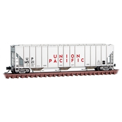 Micro Trains 099 00 300 N Evans 100-Ton 3-Bay Covered Hopper Union Pacific 14521
