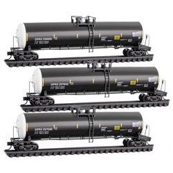 Micro Trains 99300184 N 56' General-Service Tank Car 3-Pack Deep Rock 257085 257842 258861