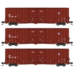 Micro-Trains 993 02 150 N 60' High Cube Boxcar 3-Pk UP