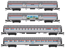 Micro-Trains 994 01 270 Z Amtrak III Pass 4-Pack