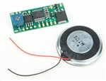 Ngineering N8301012 Little Sounds Module w/ 19/32 x 15/16" Speaker Grade Crossing Sounds