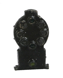 NJ International 3223 O B&O-Style Color Position Light CPL Ground Dwarf Signal Signal w/1 Marker