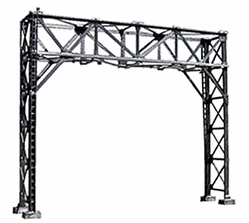 NJ International 4010 HO Two-Track Signal Bridge Kit Black