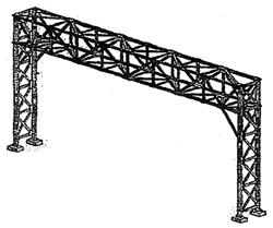 NJ International 4207 N 3-4 Track Standard Signal Bridge Kit