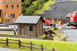 Noch 14308 HO Trackside Tool Shed/Section House Kit