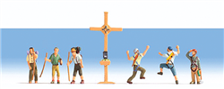 Noch 36874 N Mountain Hikers w/Crucifix Pkg 6