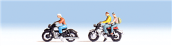 Noch 36904 N Motorcyclists/Motorbikers 3 People & 2 Bikes Set #1