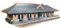 N Scale Architect 10049 N Lines West Station Laser-Cut Kit