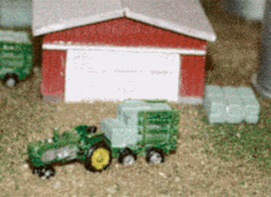 N Scale Architect 30001 Z Nansen Street Models Division of N Scale Architect Farm Detail Set Tractor Wagon & 2Hay Bales