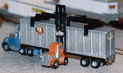 N Scale Architect 30015 Z Nansen Street Models Division of N Scale Architect Truck Tractor & 40' Chassis Pkg 2