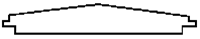 Northeastern Scale Lumber 610 O Recessed Roof