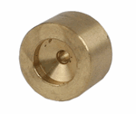 NWSL 4086 HO Brass Flywheel Press-fit For 1.5mm Shaft 11mm OD x 7mm L