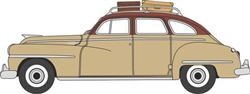 Oxford 87DS46003 HO 1946-1948 Desoto Suburban Sedan Assembled with Luggage