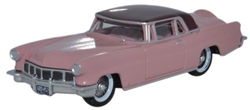 Oxford 87LC56002 HO 1956 Lincoln Continental MkII Amethyst Dubonnet