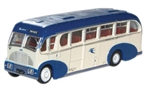 Oxford NBS001 N Burlingham Sunsaloon Bus Assembled Alexander Bluebird White Blue