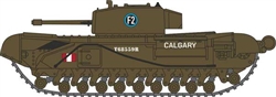 Oxford NCHT002 N 1942 Churchill Mk.III Tank 1st Canadian Tank Brigade Dieppe Green