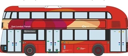 Oxford NNR008 N East London Transit Bus