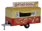 Oxford NTRAIL001 N Concession Trailer Bobs Hot Dogs beige