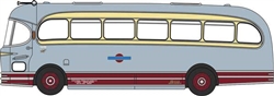 Oxford NWFA002 N Weymann Fanfare Bus Grey Cars ivory