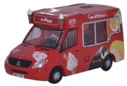 Oxford NWM001 N Mercedes-Benz Sprinter Van Whitby Mondial Ice Cream