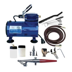 Paasche H100D Airbrush w/Compressor H-Set/D500SR/AC-7