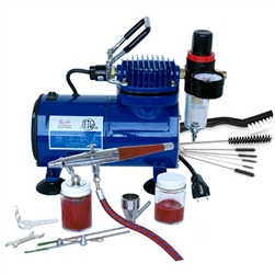 Paasche VL100D Airbrush w/Compressor VL-Set/D500SR/DVD-VL/AC-7