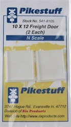 Pikestuff 8105 N 10 x 12 Freight Doors