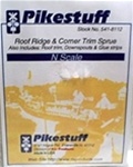 Pikestuff 8112 N Roof Ridge & Corner Trim Sprue
