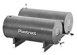 Plastruct 1014 HO Twin Bulk Oil Storage Tank Kit