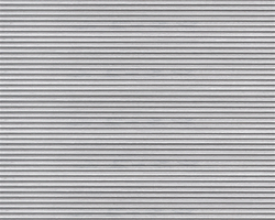 Plastruct 91510 N Patterned Sheets Siding Corrugated 0.02 x 7 x 12" Pkg 2 .030" Spacing