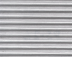 Plastruct 91520 1-32 Patterned Sheets Siding Corrugated 0.02 x 7 x 11" Pkg 2 .125" Spacing