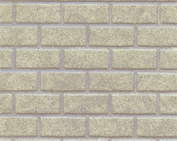 Plastruct 91624 G Patterned Sheets Concrete Block 0.02 x 7 x 12" Pkg 2 .650" Beige Bricks