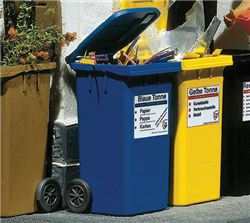 Pola 333206 G Garbage Bins Blue Pkg 2