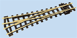 Peco 5971 On30 Cd 100 On30 Turnout Wye ElectroFrog