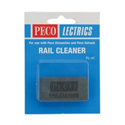 Peco PL-41 Abrasive Rubber Block Rail & Track Cleaner