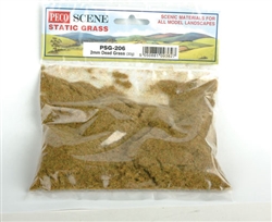 Peco PS-G206 Static Grass 1/16" Dead Grass 1.06oz 